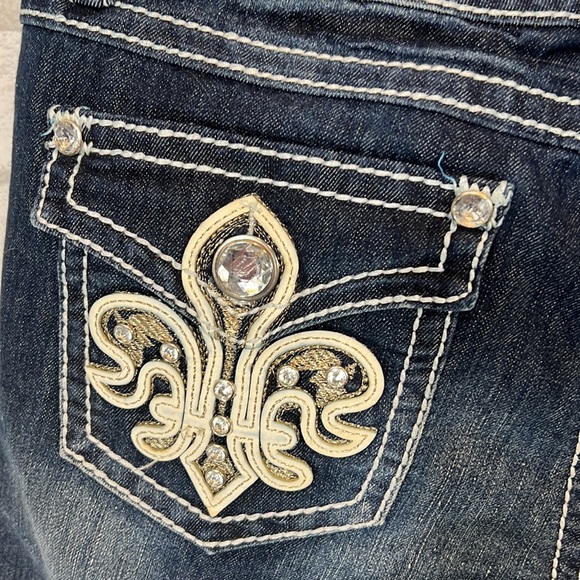 Twelve K embellished jeans size 13 - Picture 10 of 11